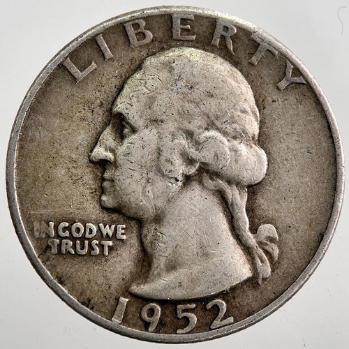 1952 usa quarter dollar - quarter,