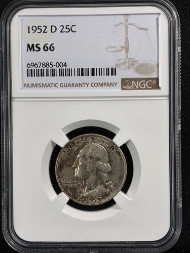 1952 25c washington - washington, quarto