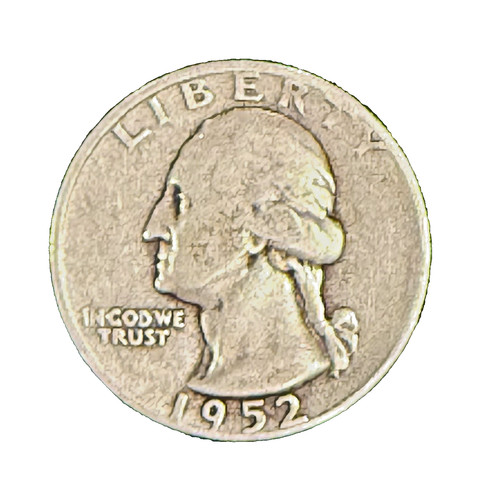 1952 washington quarter 25c - 1952-s,