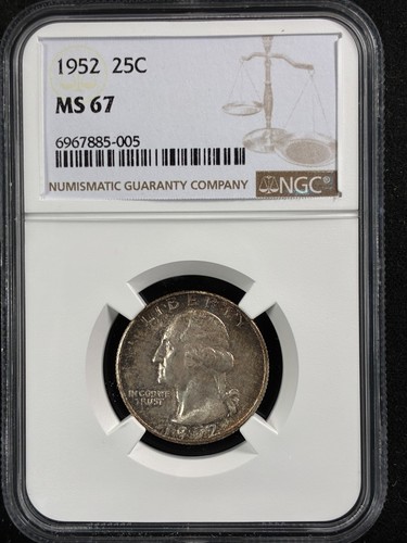 1952 25c washington quarto - 1952,
