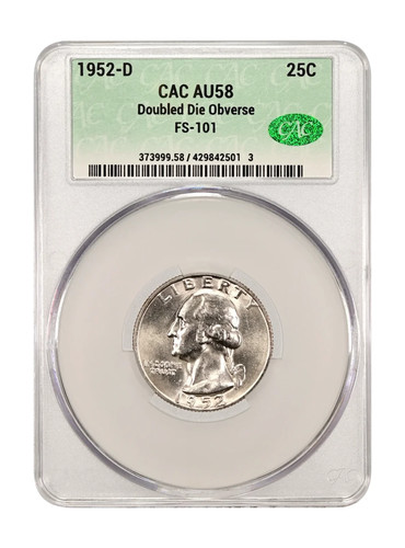 1952 washington quarter ddo - washington,