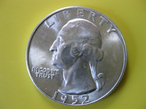 1952 washington quarto - d, di