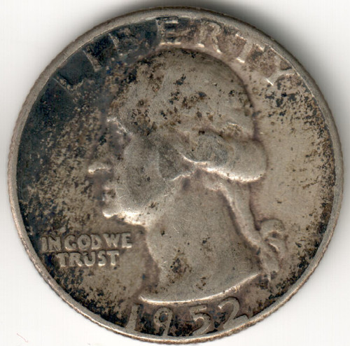 Usa 1952p washington 1 - usa, 1/4