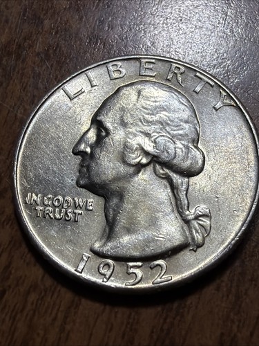 1952 washington quarter bu4 - washington,