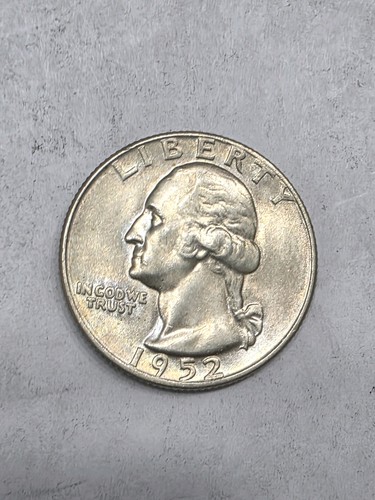 1952 washington quarter - washington,