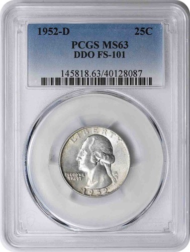 1952 washington quarter ddo - 1952-d,
