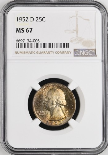 1952 25c washington quarto - 25c,