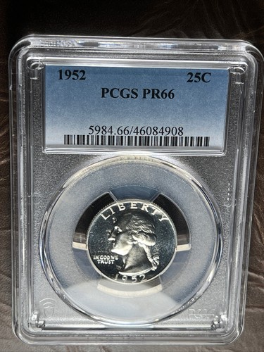 1952 proof washington quarter - 1952,