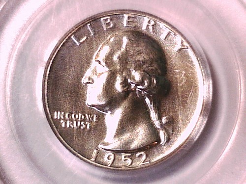 1952 proof washington quarter - proof,