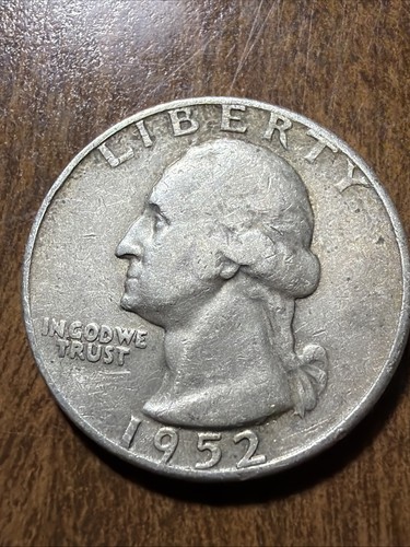 1952 25c washington - washington, quarto