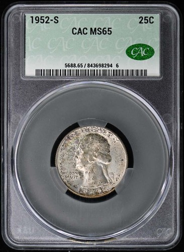 1952 25c washington - 25c, quarter